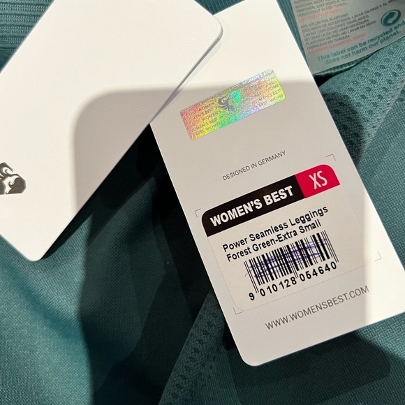 WOMEN’S Best Power Seamless Leggings Forrest Green XS. - Picture 10 of 16